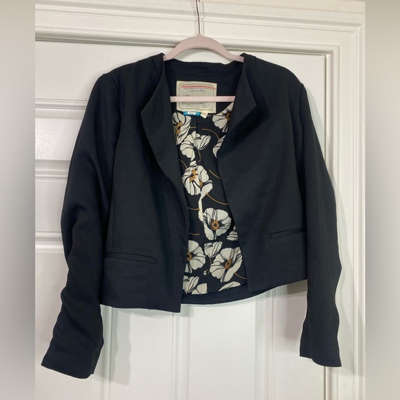 Anthropologie Jackets & Blazers - Cartonnier by Anthropologie Black Blazer